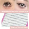 10 Rows Large Capacity False Eyelashes, Lower Eyelashes, Small Flame