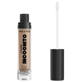 wet n wild Mega Last Incognito All-Day Full Coverage Liquid Matte Concealer, Medium Golden, 0.18 Ounce