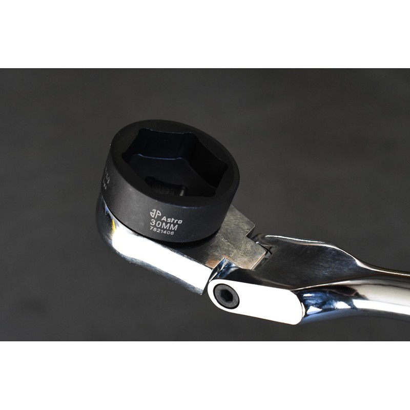 Astro Tools 78218 Extra-Long Flex Head Ratchet Wrench for 1/2"