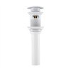 Daytesy Drain Stopper-Kitchen Bathroom Basin Sink White Coating Brass Pop
