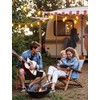 Larkvue 48FT Solar Outdoor String Lights with Remote & Timer,