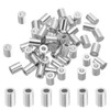QUARKZMAN 1/10 Inch 2.5 mm Aluminium Crimping Loop Sleeve Single