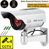 Solar Powered Simulated Dummy Camera Security CCTV Outdoor Waterproof Emulational