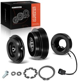 A-Premium Air Conditioner AC Compressor Clutch Kit Compatible with Honda Accord 1998-2002 & Acura CL 1997-1999, 3.0L
