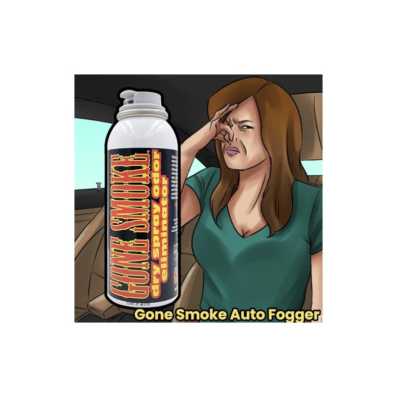 Gone Smoke Smoke n Odor Eliminator- Auto Fogger (3 oz)