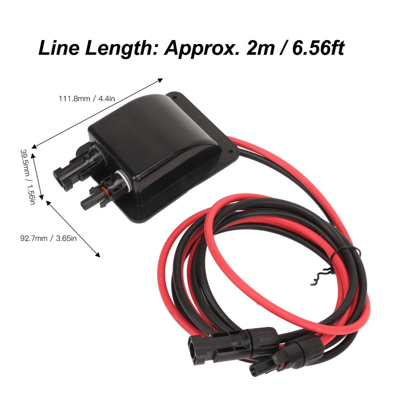 Solar Panel Wire with Connector Entry Gland Solar Adapter Extension