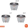 IMUSA USA GAU-00013 Electric Nonstick Rice Cooker 8-Cup (Uncooked) 16-Cup