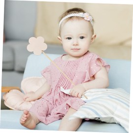 KICHOUSE 6pcs Unfinished Fairy Sticks Wood Painting Wands Fairy Crafts for Boys and Girls