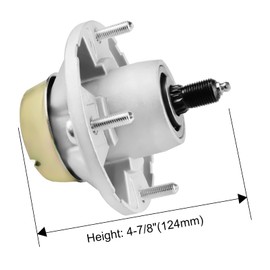 Youxmoto Deck Spindle Assembly Fit for John Deere X475 X485 X495 X520 X500 X530 LT133 LT155 LT166, Replaces AM124498 AM131680 AM135349 AM144377 3 Pack