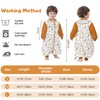 Baby Winter Sleeping Bag with Feet Long Sleeves, Sleeping Bag