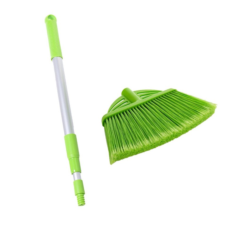 Xifando Three-Section Telescopic Aluminum Alloy Rod Long-Handled Broom