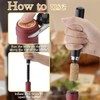 FBBULES 3 PCS Wine Opener Set, 2 in 1 Air