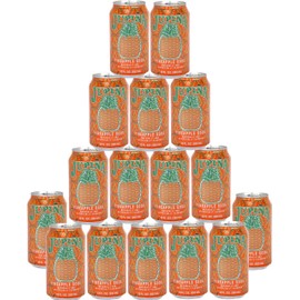 (16 Pack Bundle) of Jupina, Cuba's Favorite Beverage | One of the Sweetest, Bubbly, Refreshing Pineapple Cream Sodas You Want To Taste | This Soft Drink Bundle Pack Will Compliment Any Care Package | 12 oz. | By Murai