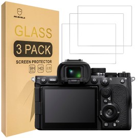 Mr.Shield [3-Pack] Screen Protector For Sony Alpha A7V A7 V A7R V 7R V A7RV A7M5 [Tempered Glass] [Japan Glass with 9H Hardness] Screen Protector