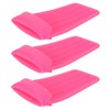 3Pcs Silicone Insulation Cover Heat Resistant Pouch for Hair Straightener