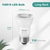 DiCUNO PAR16 LED Bulb Dimmable, 5W Long Neck Spotlight Bulb,