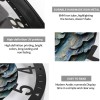 Farmhouse Style 25cm Circular Iron Clock with Distressed Finishsheet size: