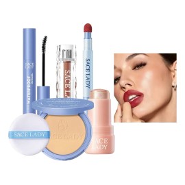 Sace Lady Kit De Maquillaje 6 En 1 Cejas Ojos Y Labios