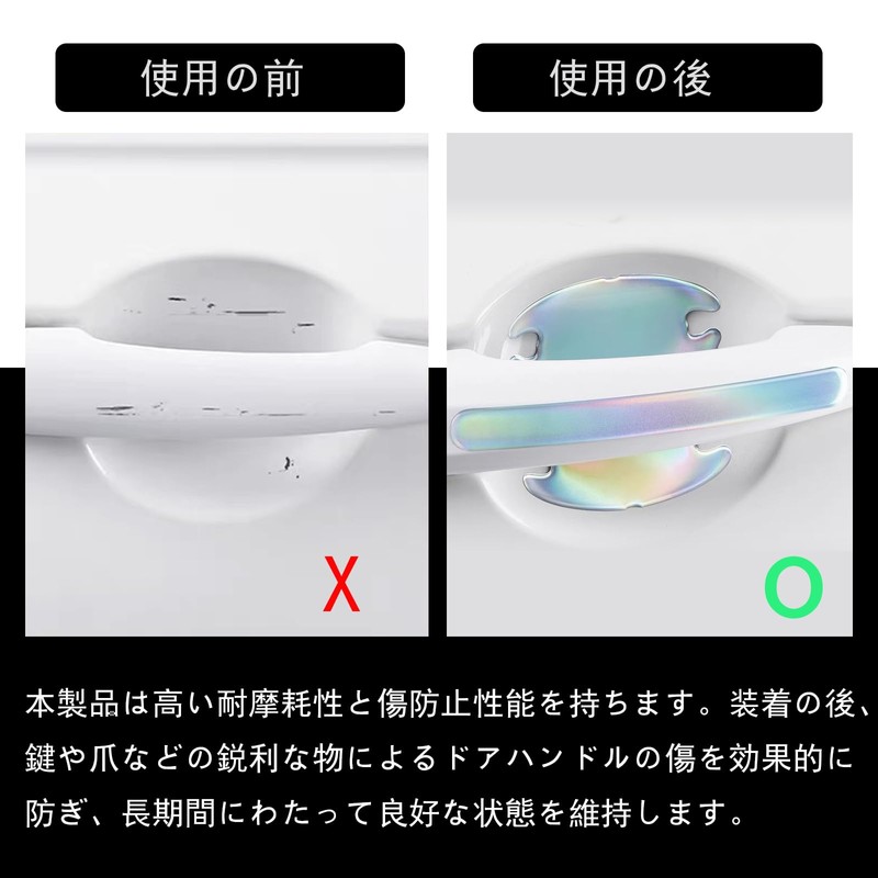 Door Handle Protector for Nissan Serena C28 6th Generation R4.12~/Kicks