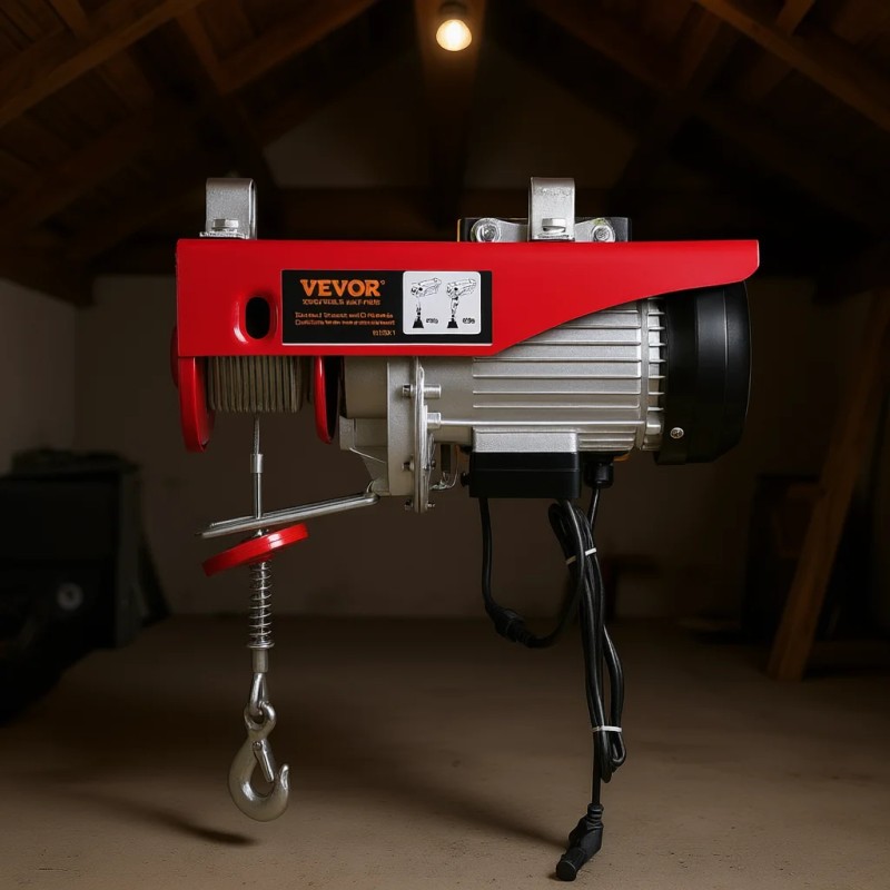 Electric Hoist 880 Lbs 110 Volt Wireless Remote Control 40