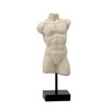 Galt International 13.5" Poly Marble Body Statue w/Black Pedestal Stand