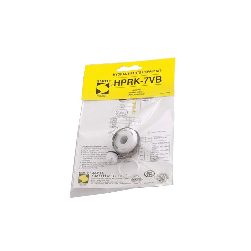 Hydrant Parts Repair Kit Vacuum Breaker