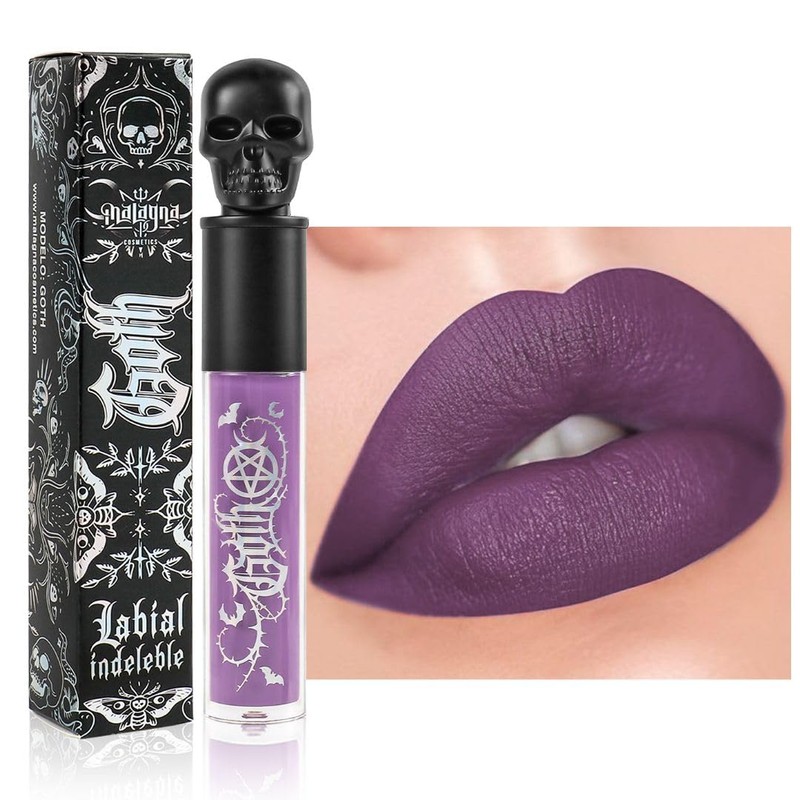 Malagna Cosmetics Labial Calavera Ultrapigmentado matte 10gr Labial Gloom