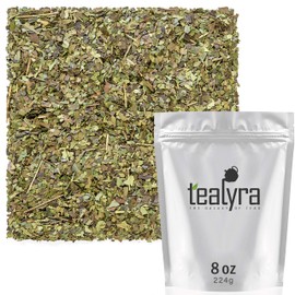 Tealyra - Pure Guayusa - Ecuador Herbal Loose Leaf Tea - Energy & Focus Booster - Coffee Alternative - High Natural Caffeine - Antioxidants Rich - 224g (8-ounce)