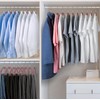 IEOKE Velvet Hangers, 50 Pack No Shoulder Bumps Ultra Thin