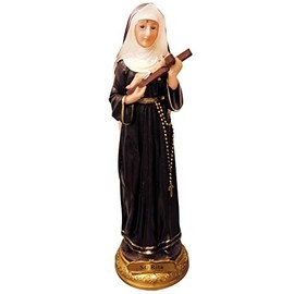 Saint Rita Statue St. Rita Statue 12 Inches Catholic Religious Figurine Estatua(12 InchES)