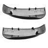 KYYET Gloss Black Side Mirror Cover Cap Fits For 2017