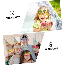 Sosoport 3sets Summer Fruit Glasses for Fun Party Photo Booth Props Lightweight Eye Catching Accessories for Luau Celebrations 12pcs*3