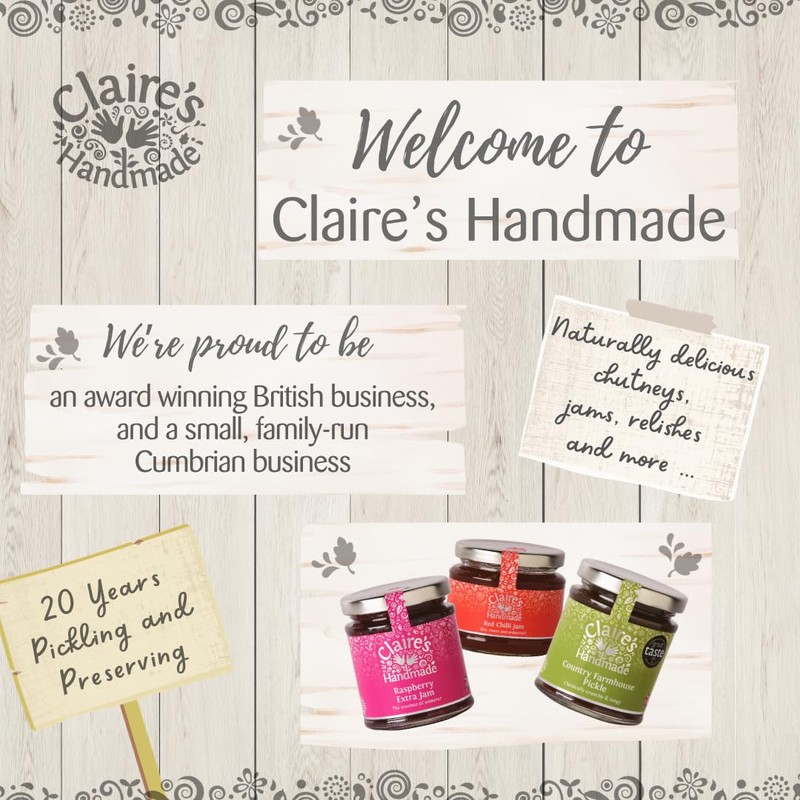 Claire's Handmade Morello Cherry Extra Jam - Award Winning Rich