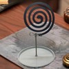 WBLDBB Mosquito Coil Holder Card Clip, Alligator Shape Metal Foldable,