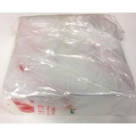 1000 Apple Brand 1510 1.5x1 2mil Clear Resealable Bags 1,000 Baggies 1.5"x1" 1 1/2
