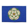 Yorkshire County Flag Patch Iron On Embroidered Applique Patch Yorkshire