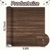 Jinenat 15.75 inch X 9.8 ft Wood Grain Tape, Self