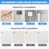 Organizador de Cables,100 Piezas Clips Adhesivos para Cables Transparentes con