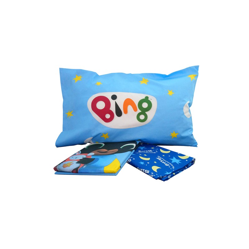 BING BUNNY Bing Bed Set for Single Bed 100% Cotton