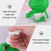 HEMOTON 300 ml Soap Dispenser Bottles Cute Frog Bottles Empty