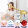 Wuissvnb Professional Facial Steamer,Deep Cleansing and Hydration Gold
