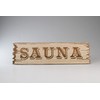 Generic Sauna Schild 3D Western Art Eiche Shabby Chic Deko
