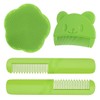 HABNI 3 Stück Baby Haarbürste Baby Badebürste Milchschorf Kamm Babybürste