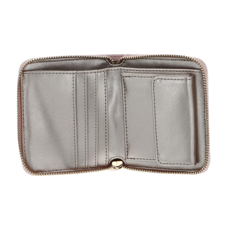 GUESS Jena SLG Zip Around Wallet S Pale Pink Logo,