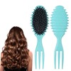 Boperzi Curly Hair Brush, Curl Brush, Boar Bristle Hair Brush