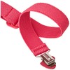 Playshoes Girl's Belt Elastic Heart Clip Plain, pink heart