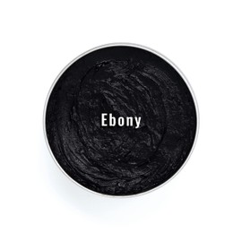 Real Milk Paint, Soft Finishing Wax Sealant for Painted Furniture, Paint Sealer Topcoat for Cabinets, Unfinished Wood Decor, Beeswax, Matte Ebony, 16 oz.