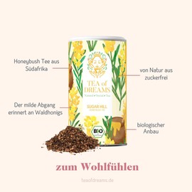 Honeybush Tea Organic | "Sugar Hill" | No Added Sugar | Loose Tea | 250 g