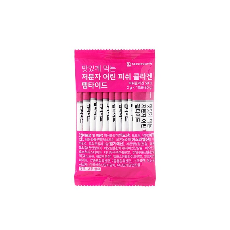 Daewoong BioScience 맛있게 먹는 저분자 어린 피쉬 콜라겐 펩타이드 6박스