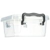 KADAX Storage Box with Lid, Robust Plastic Container, Lunch Box,